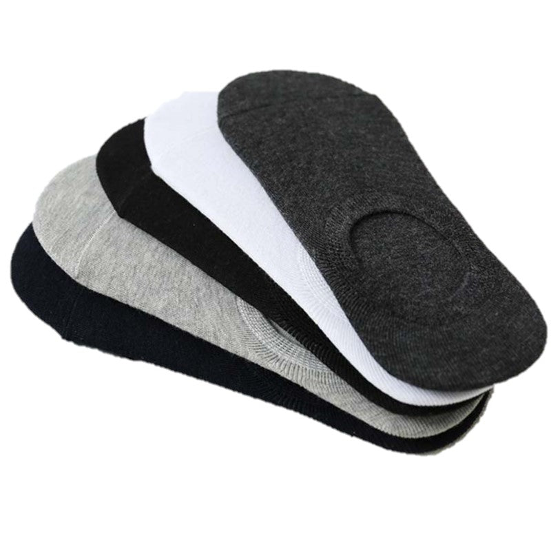 Non-Slip Casual Low Cut Boat Invisible Socks