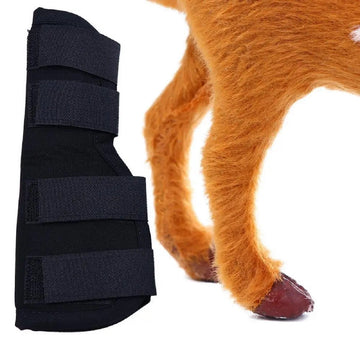 Dog Knee Brace Bandage Set - Rear Leg Joint Support Wrap