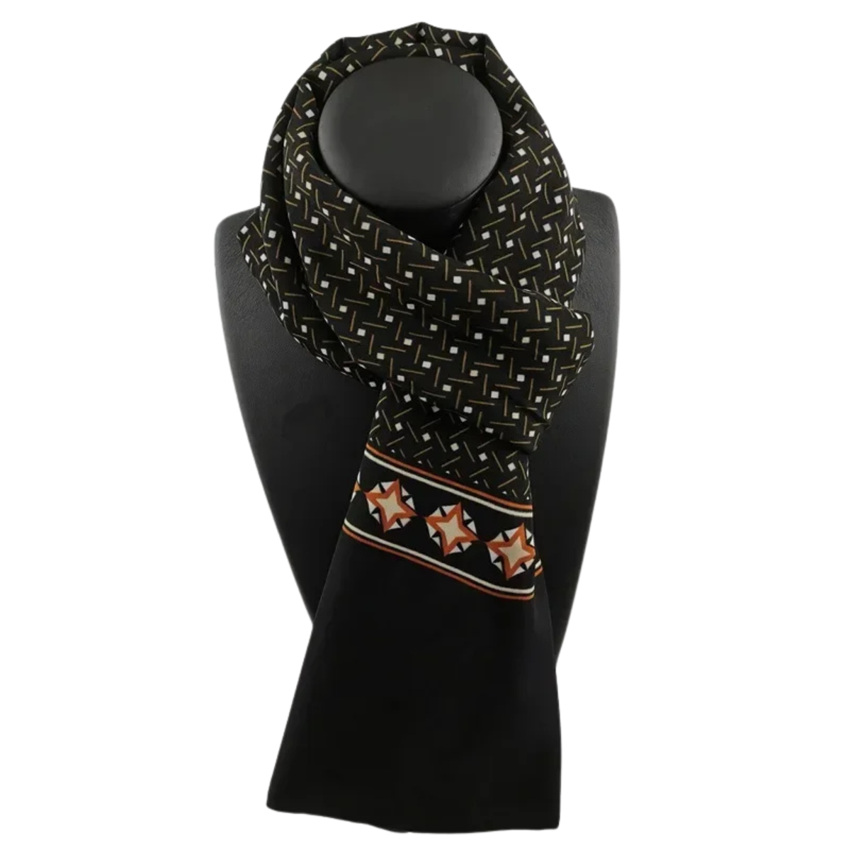 Winter Luxury Silk Scarf Plaid Warm Scarves for Men and Women