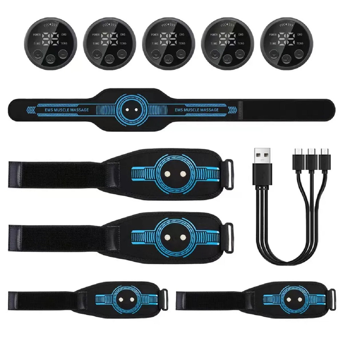 ABS Muscle Stimulator Belt - Ab Toner Slimming Trainer