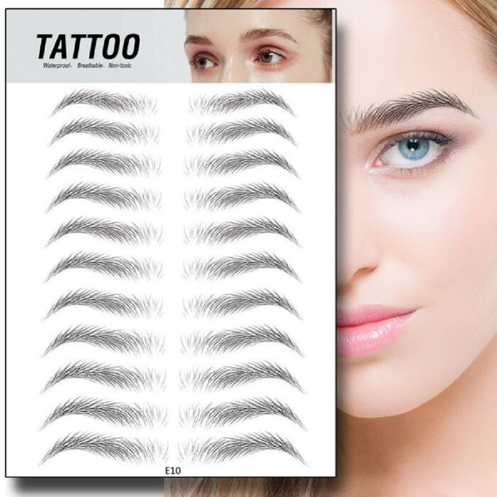 4D Hair-Like Eyebrow Tattoo