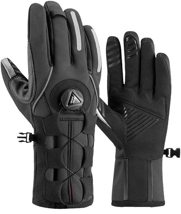 Adjustable Reflective Screen Touch Warm MTB Waterproof Motorcycle Bicycle Gloves