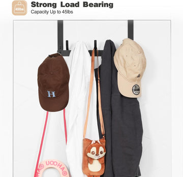 Door Hanger Hooks for Coat Bags and Hat