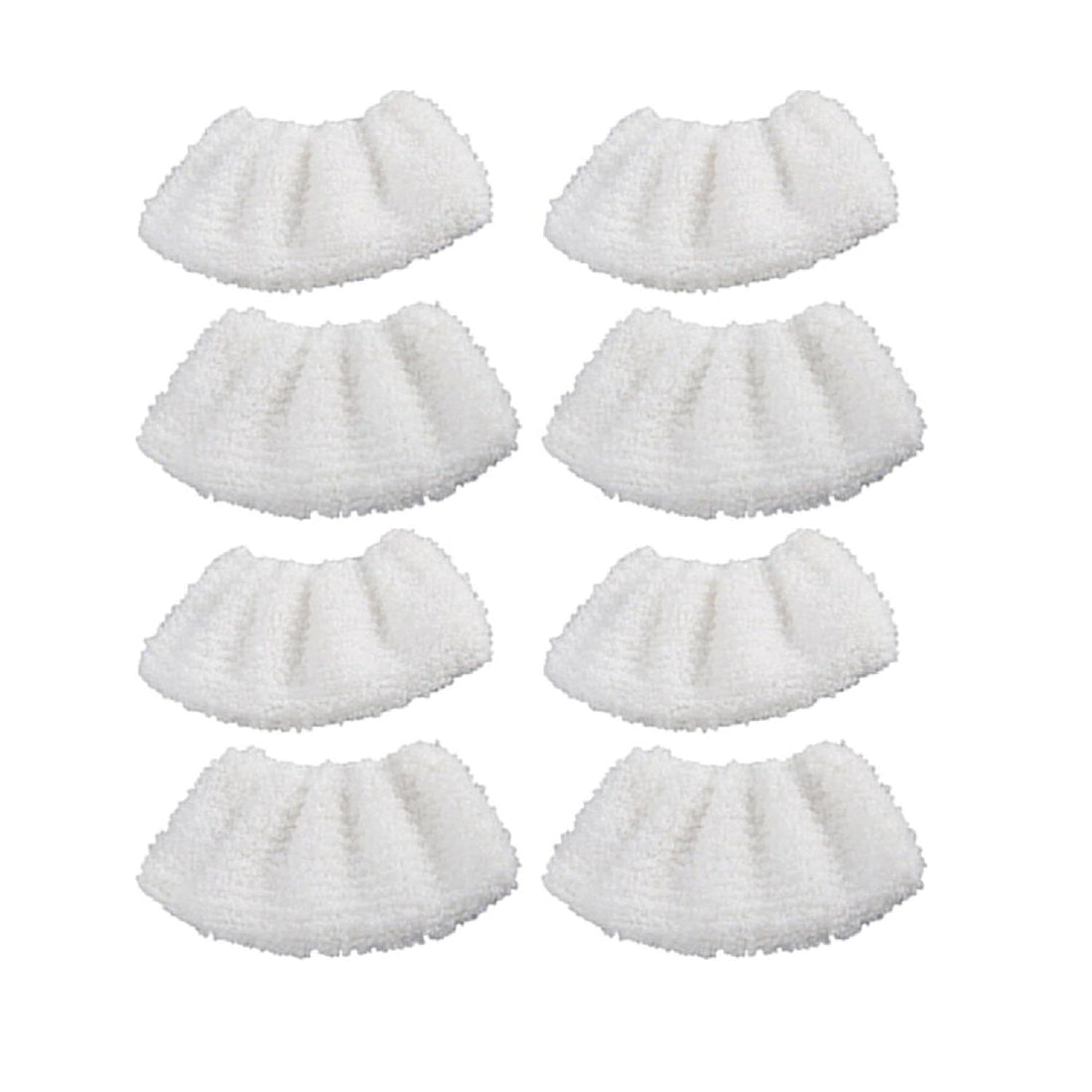 8 Pcs Microfibre Cover Steam Mop Pads