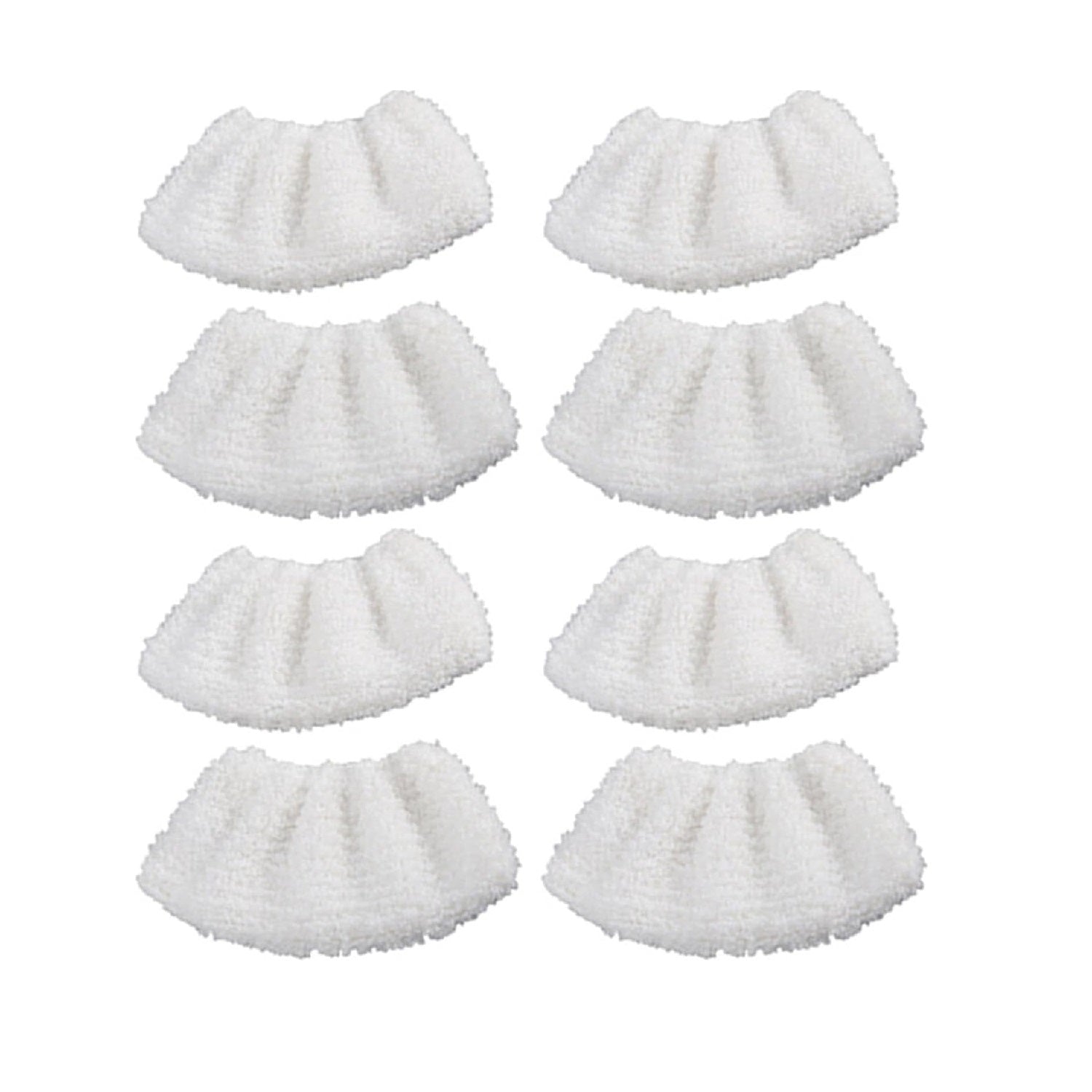 8 Pcs Microfibre Cover Steam Mop Pads