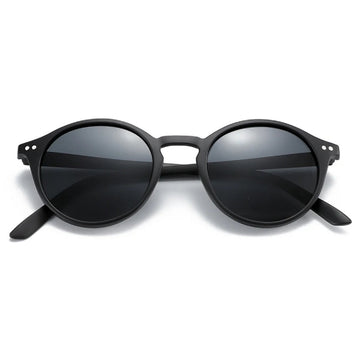 Vintage Retro Round Polarized Sunglasses for Men and Women