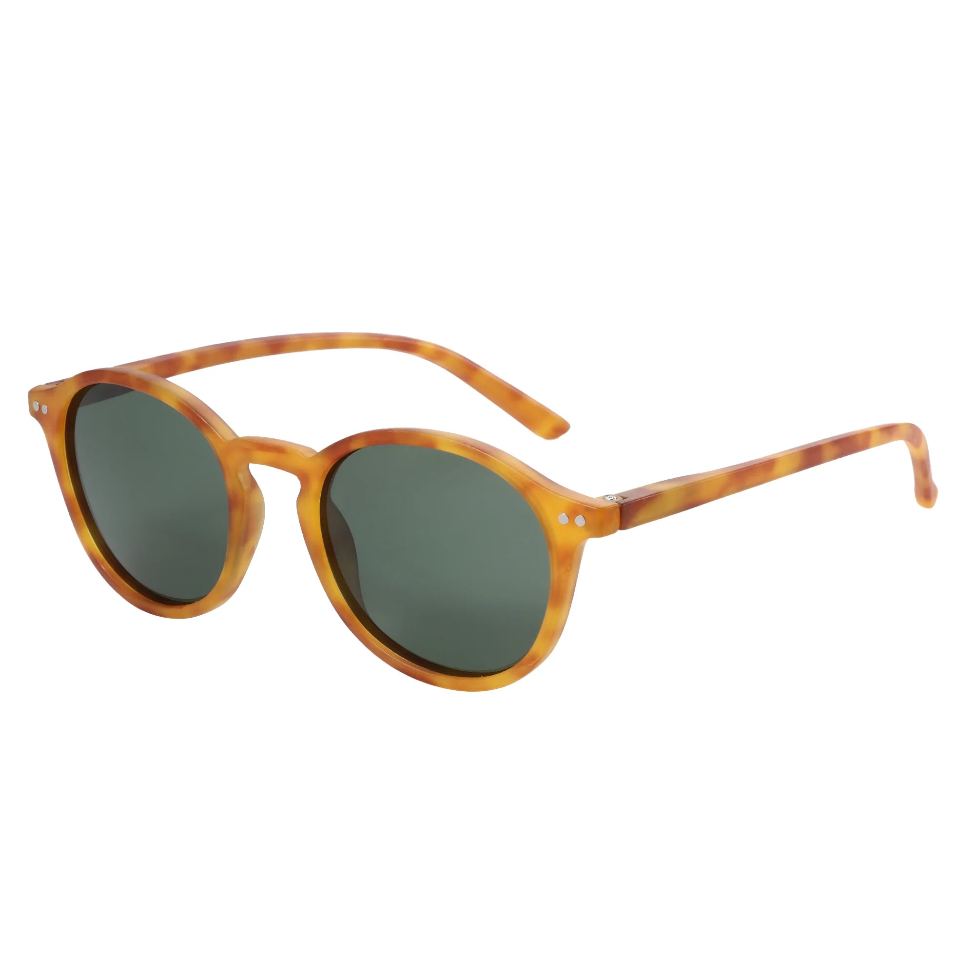 Vintage Retro Round Polarized Sunglasses for Men and Women