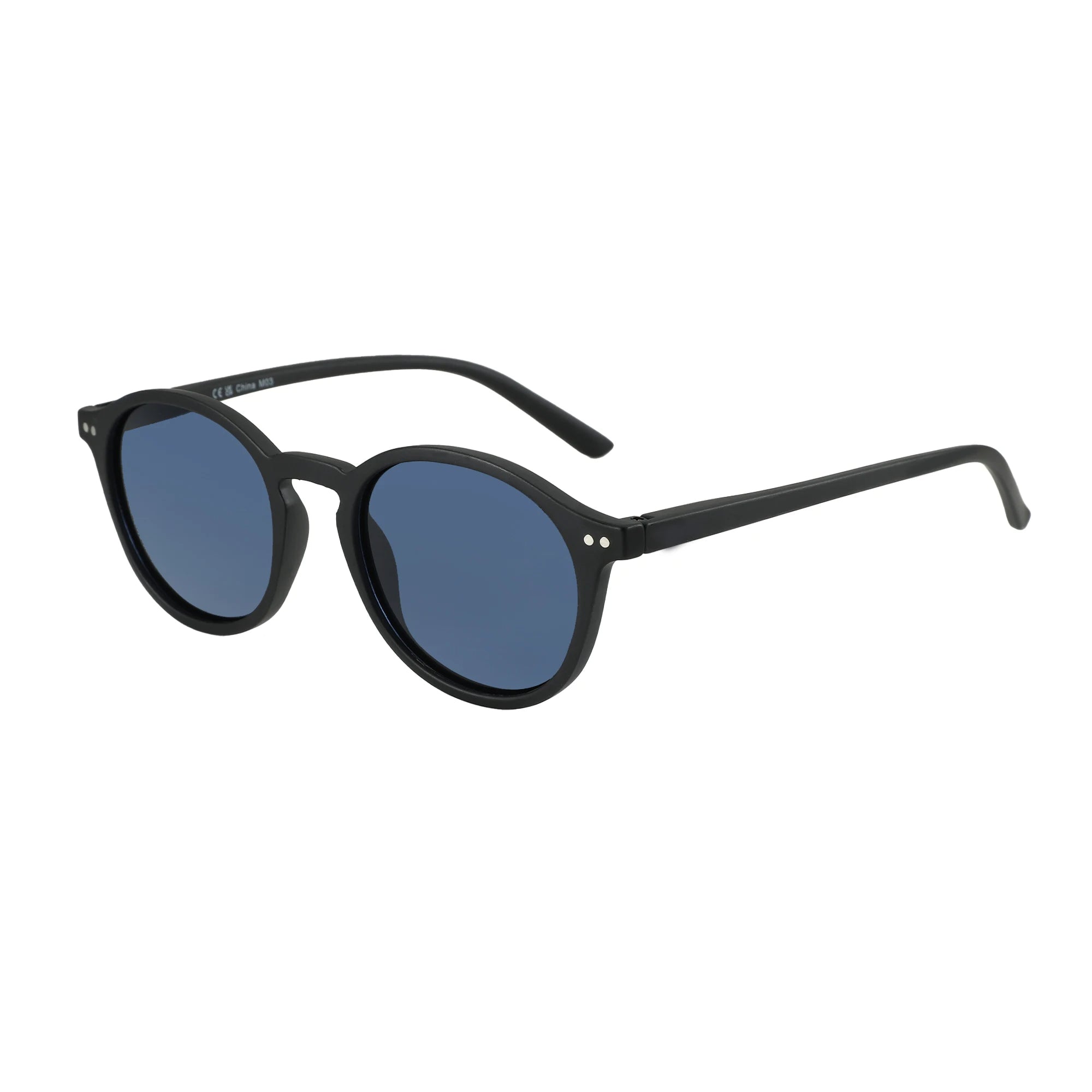 Vintage Retro Round Polarized Sunglasses for Men and Women
