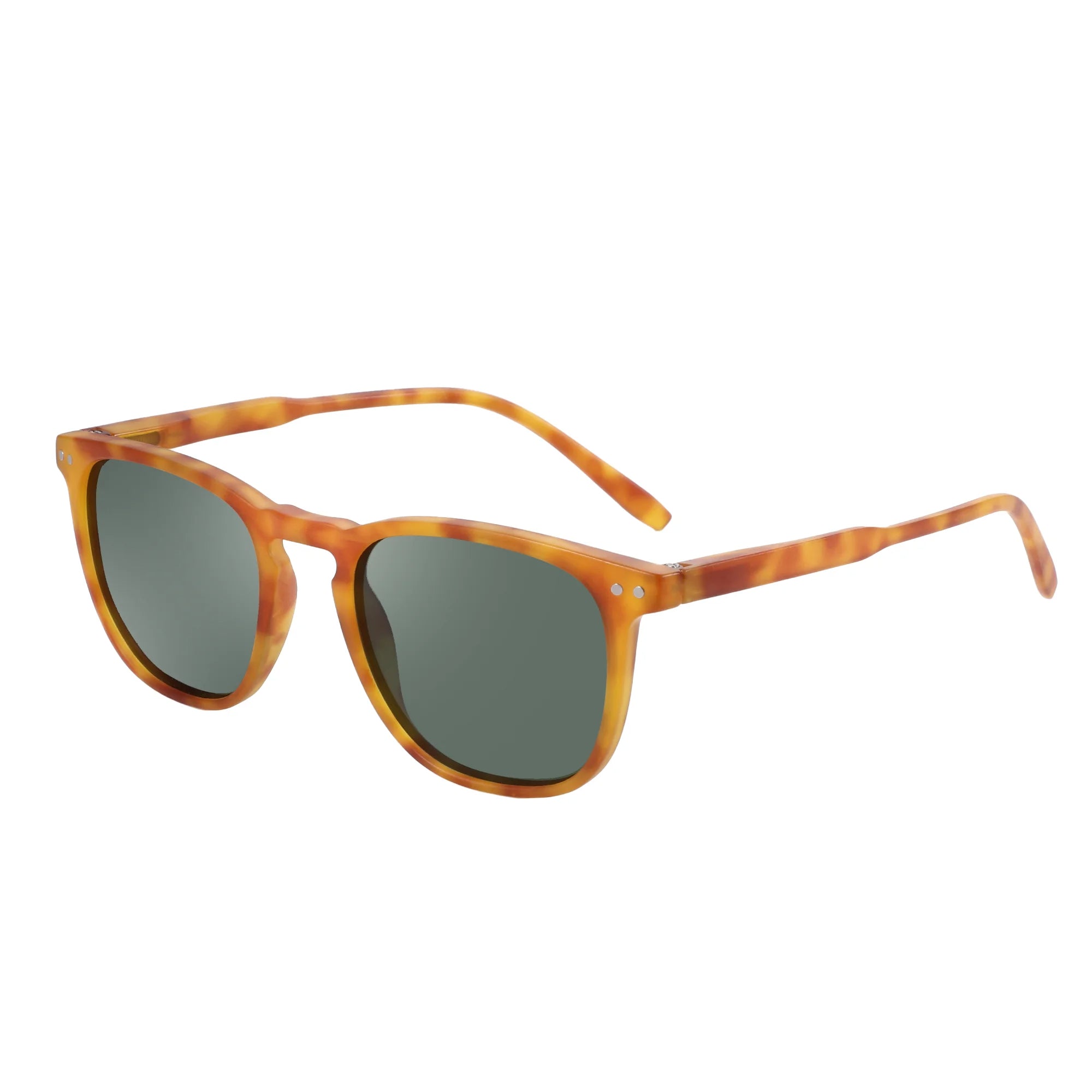 Vintage Retro Round Polarized Sunglasses for Men and Women
