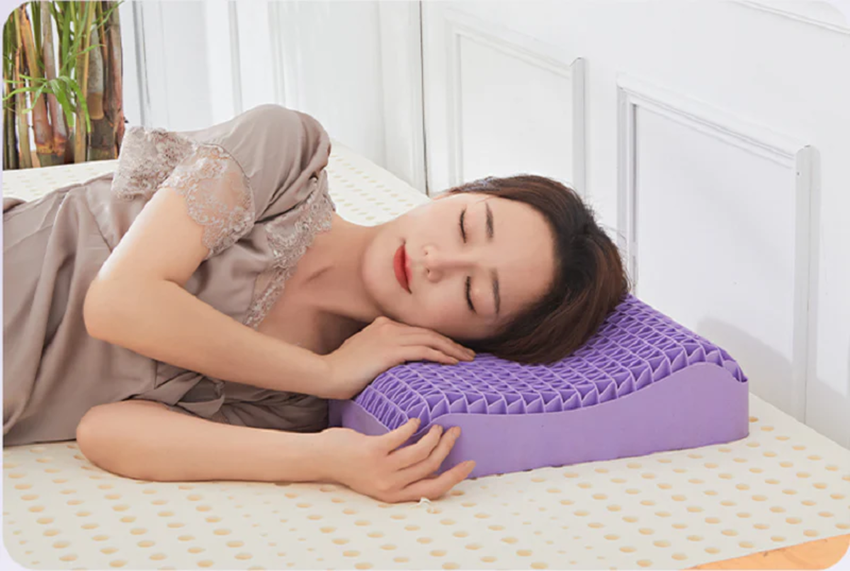 Breathable Air Layer Tpe Cervical Neck Pillow