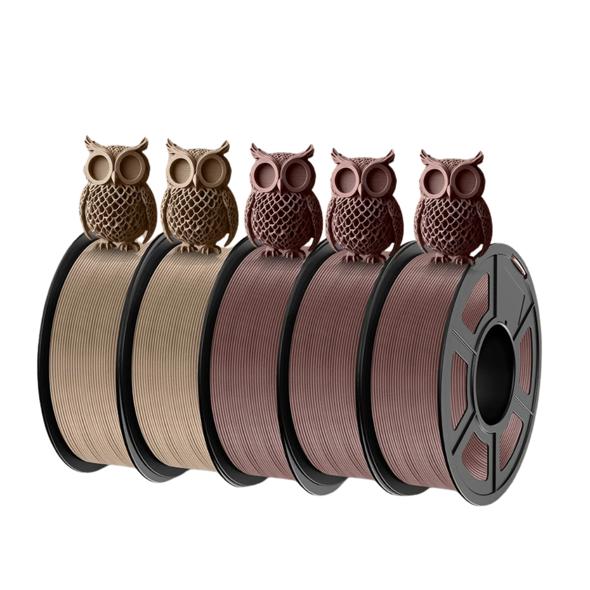 Pla Wood Filament - 0.07 in Fibres for Fdm 3D Printers