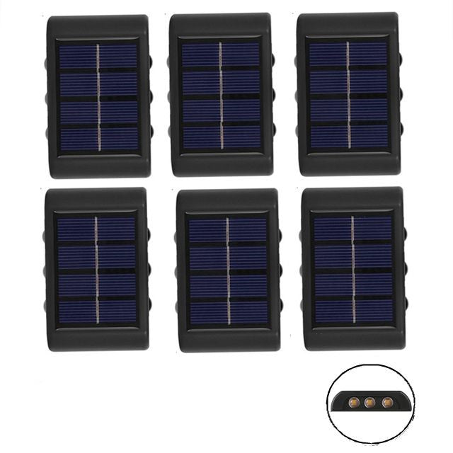 LED Solar Wall Lamp Lighting Garden Decoration