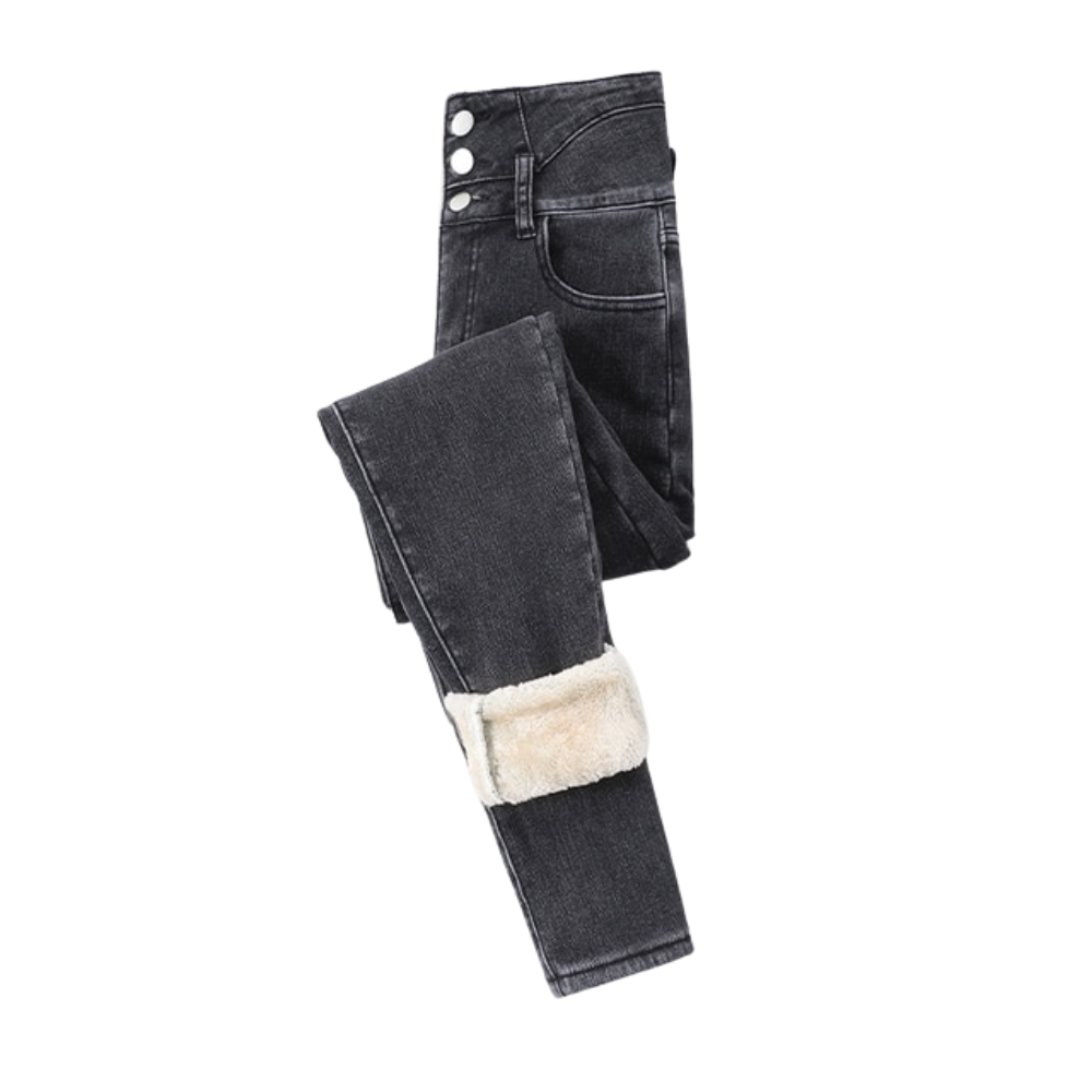 Women's Winter Jeans Thick Skinny Pants