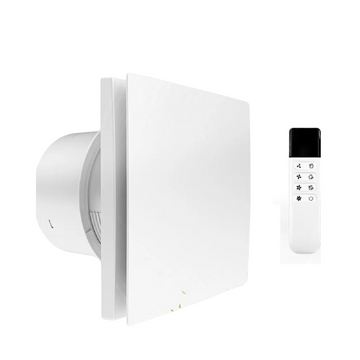 Reversible Exhaust Fan - Wall-Mount Ventilation with Remote