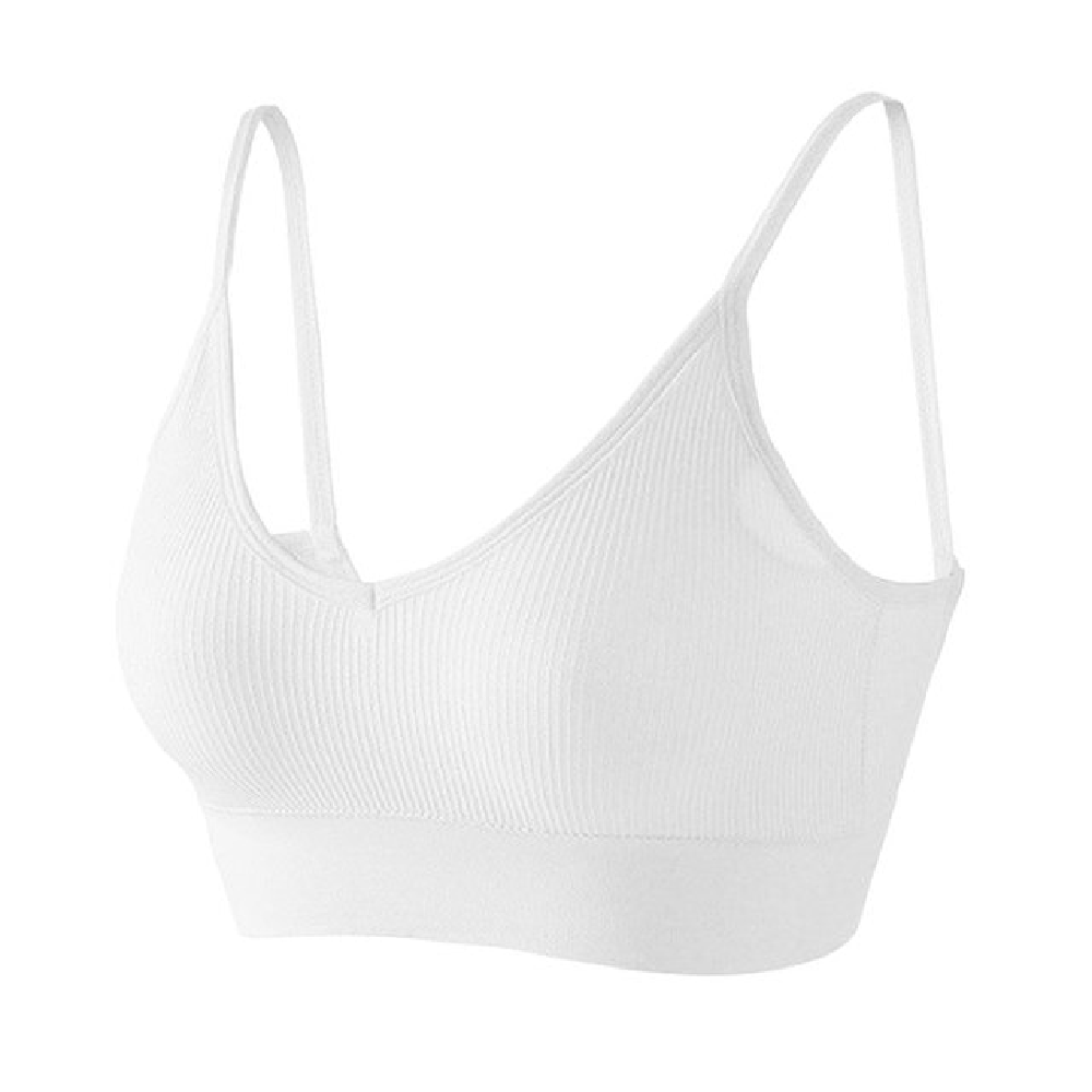 Women's Seamless Bralette Low Back Bra