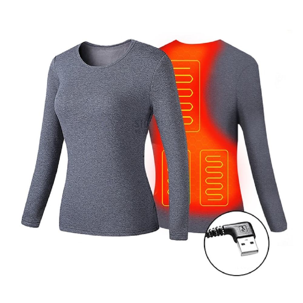 Electric Heated Winter Thermal Underwear Set