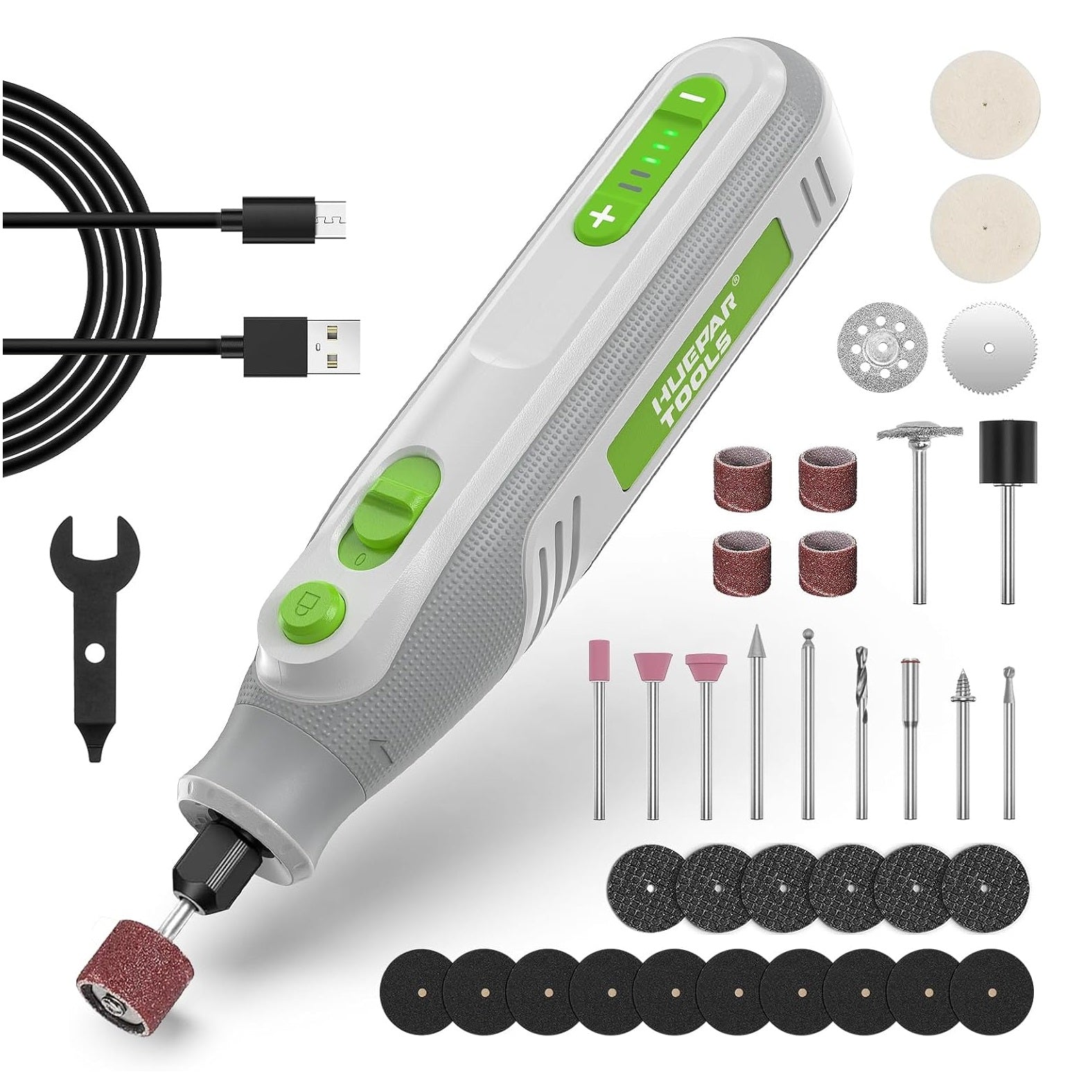 Cordless Mini Grinder - 36 Pcs Engraving Grinding Tool Set