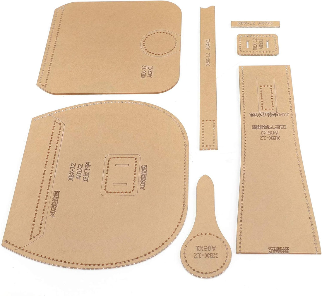 DIY Handbag Pattern Stencil Leather Template Kit for Bag