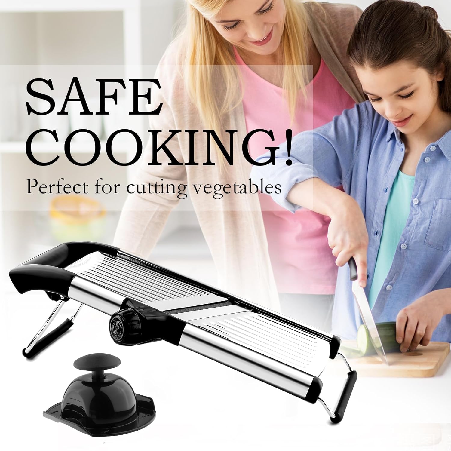 Adjustable Mandoline Stainless Steel Vegetable Slicer