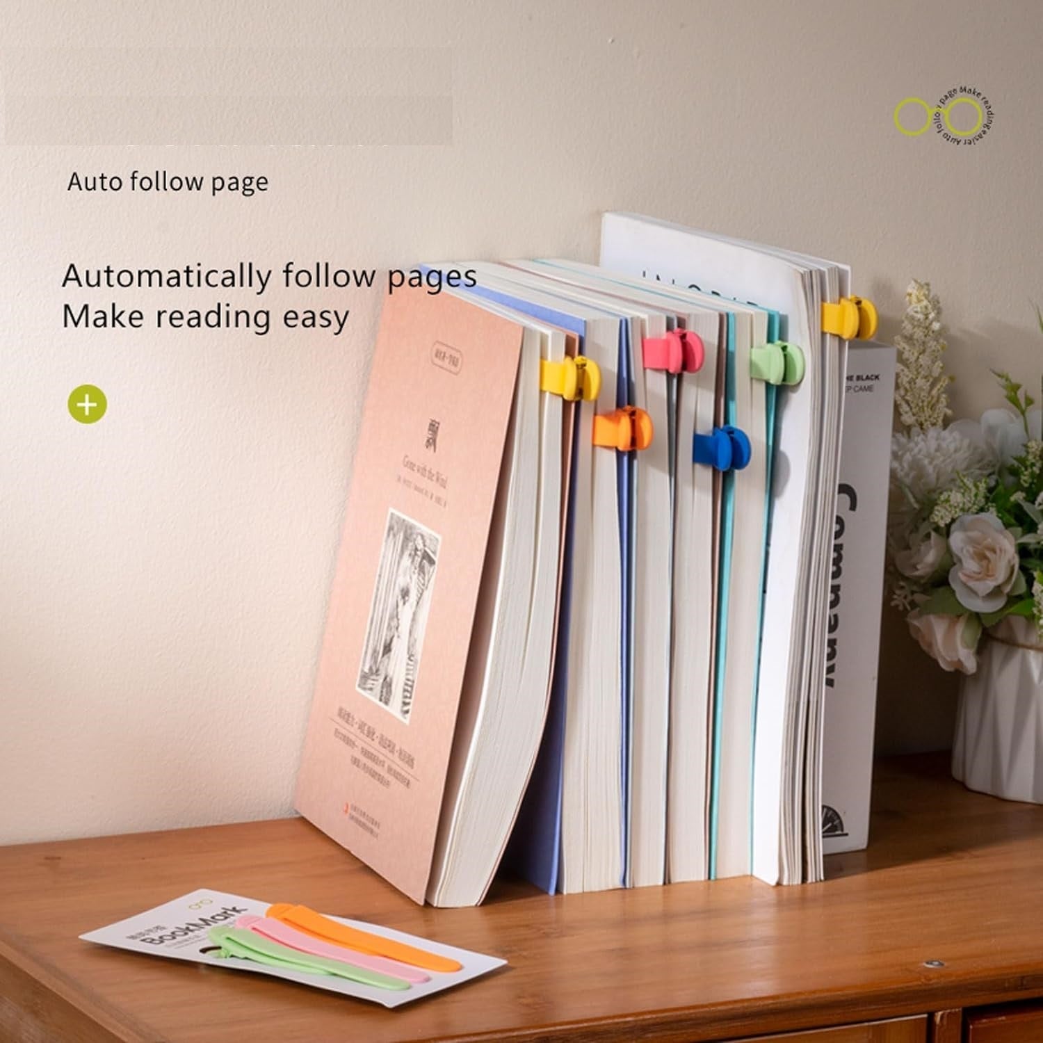 3 Pcs Silicone Smart Page-Turning Bookmark