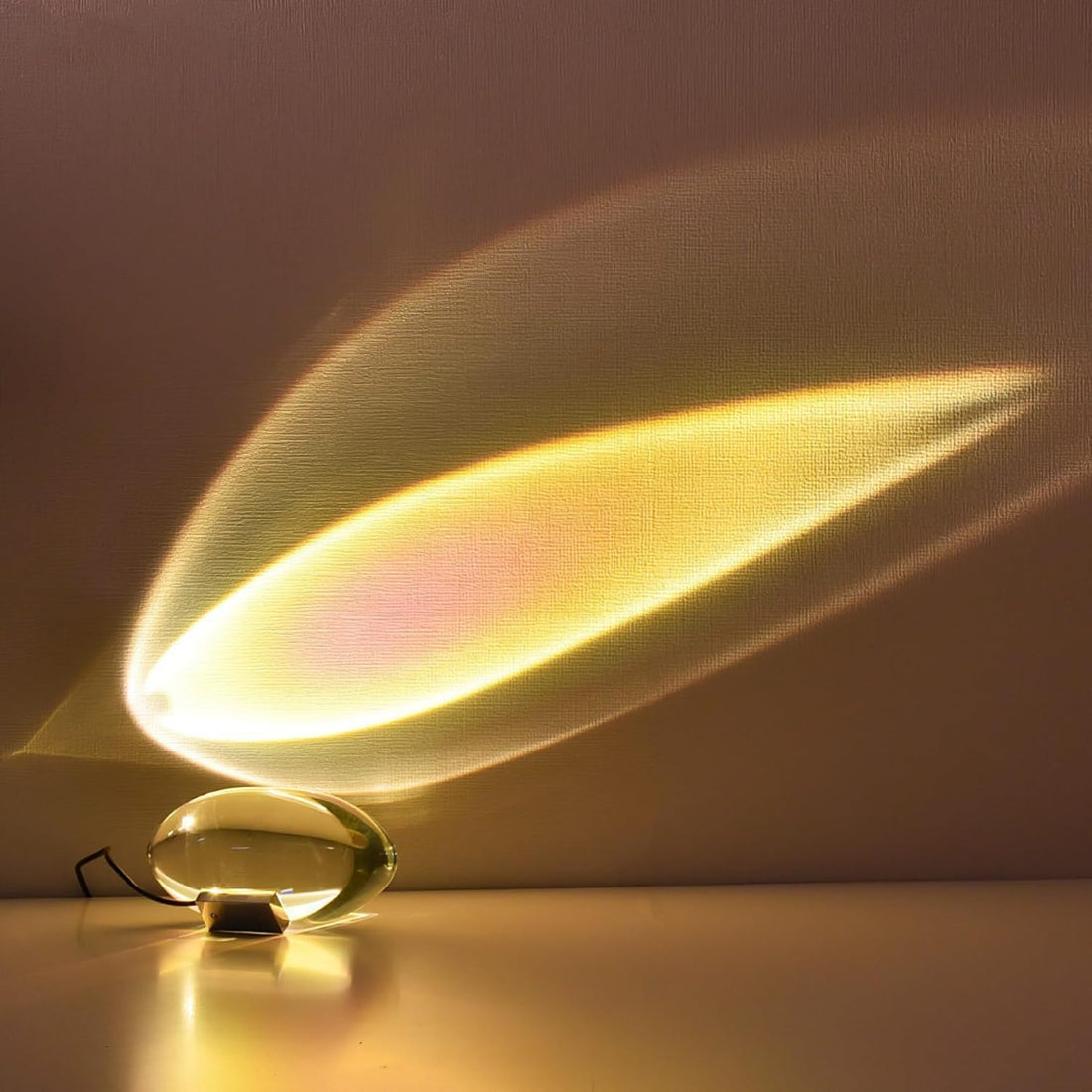 LED Crystal Eye of the Sky Egg-Shaped Lamp