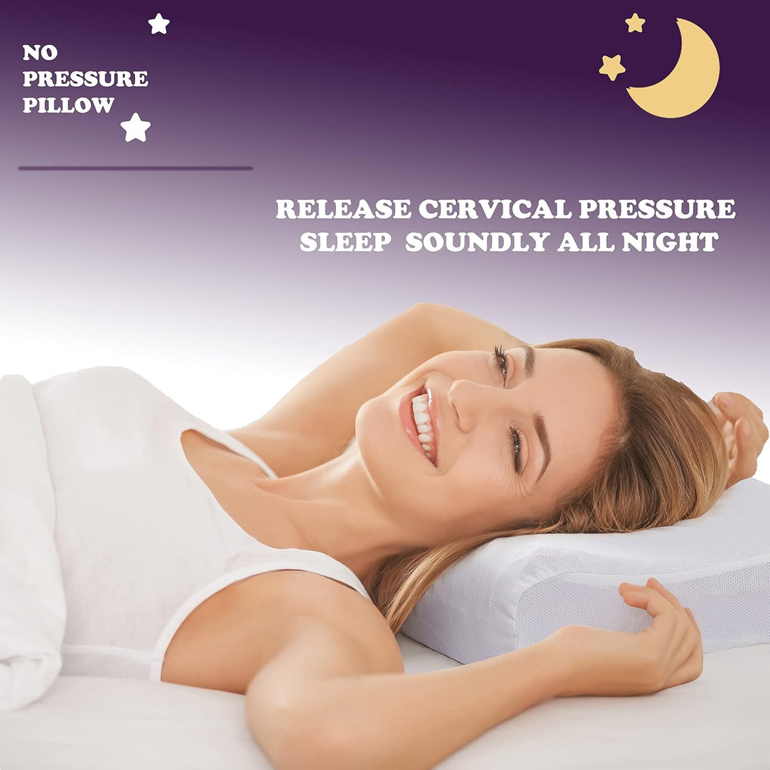 Breathable Air Layer Tpe Cervical Neck Pillow