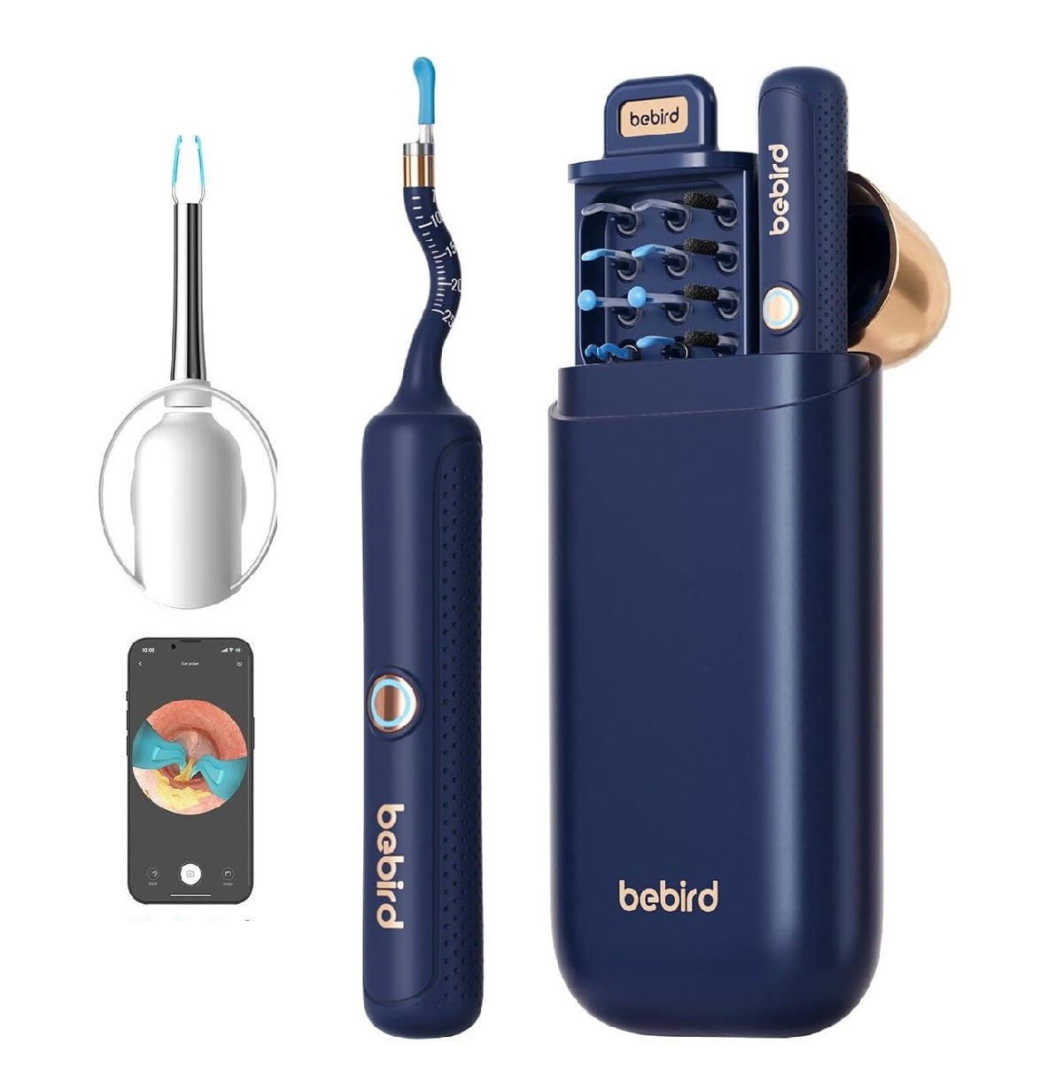 Visual Earpick - Bendable All-In-One Earwax Removal Kit