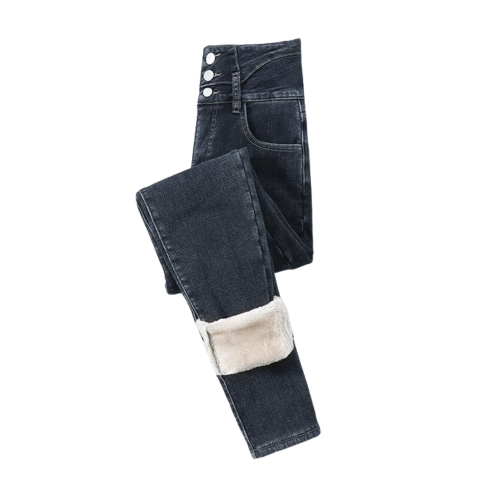 Women's Winter Jeans Thick Skinny Pants