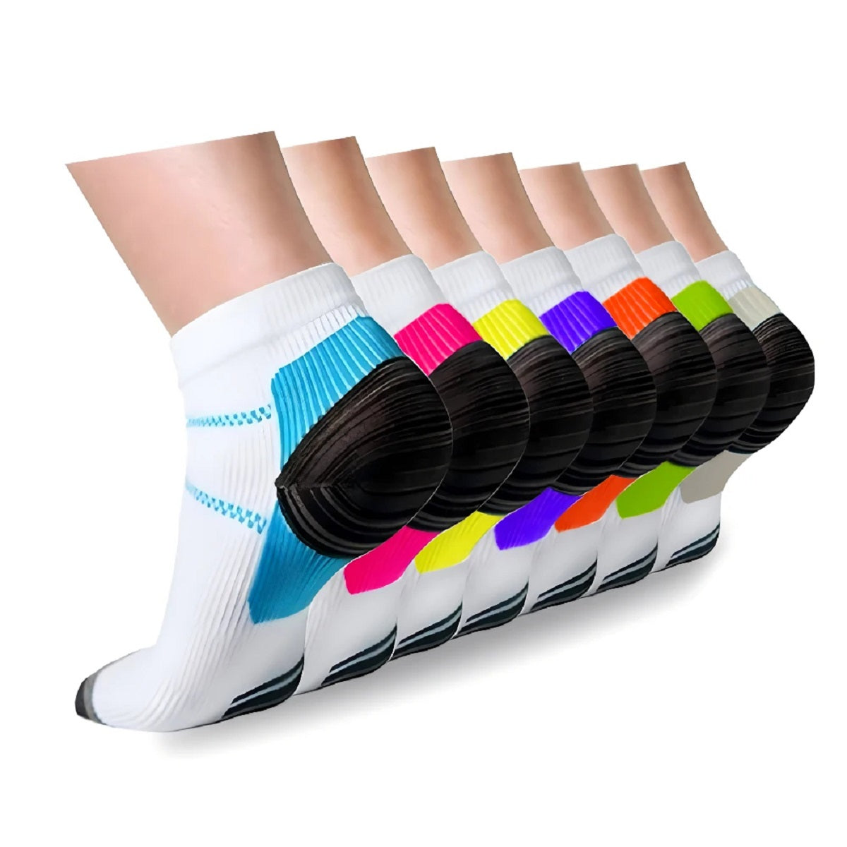 Compression Socks for Plantar Fasciitis - Ankle Heel Support