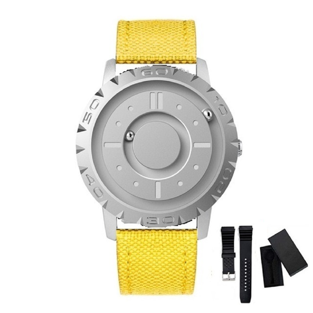 Magnetic Ball Men's Quartz Wrist Watches
