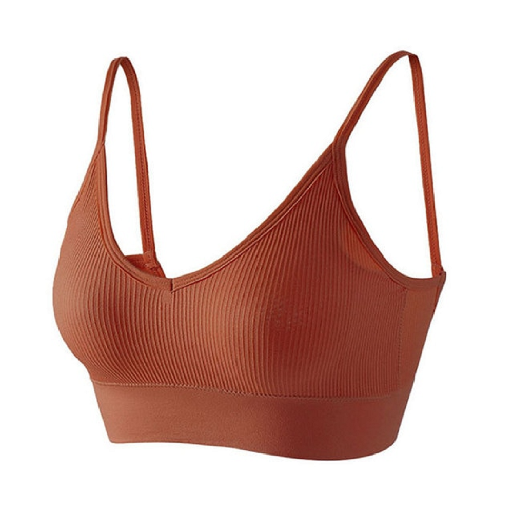 Women's Seamless Bralette Low Back Bra