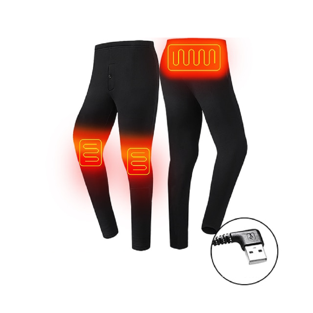 Electric Heated Winter Thermal Underwear Set