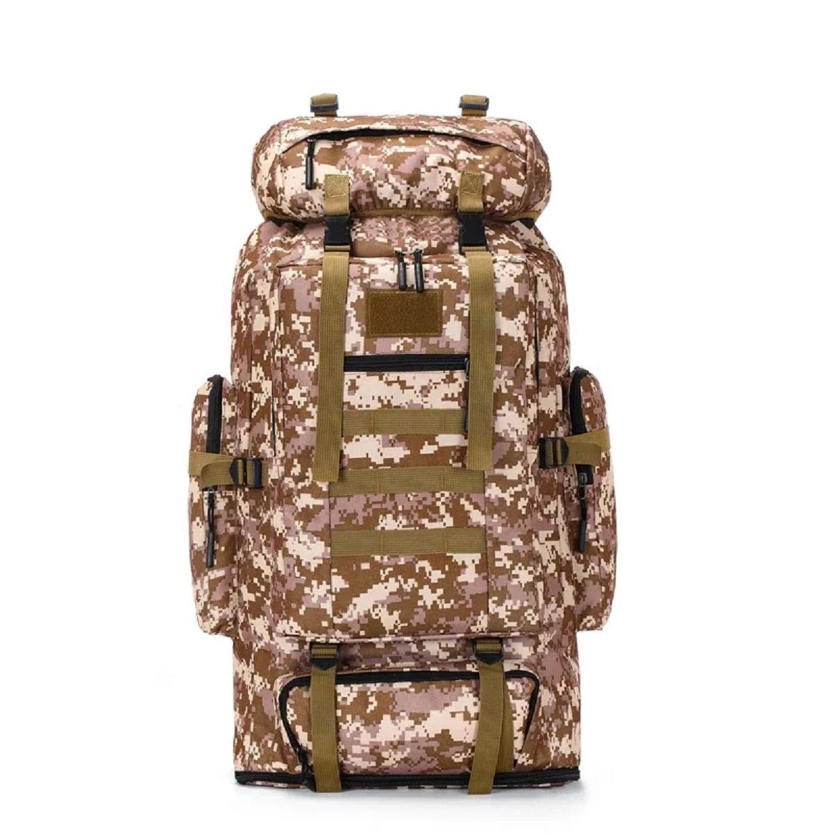 Mountaineering Tactical Hiking Backpack - Large Outdoor Travel And Climbing Bag