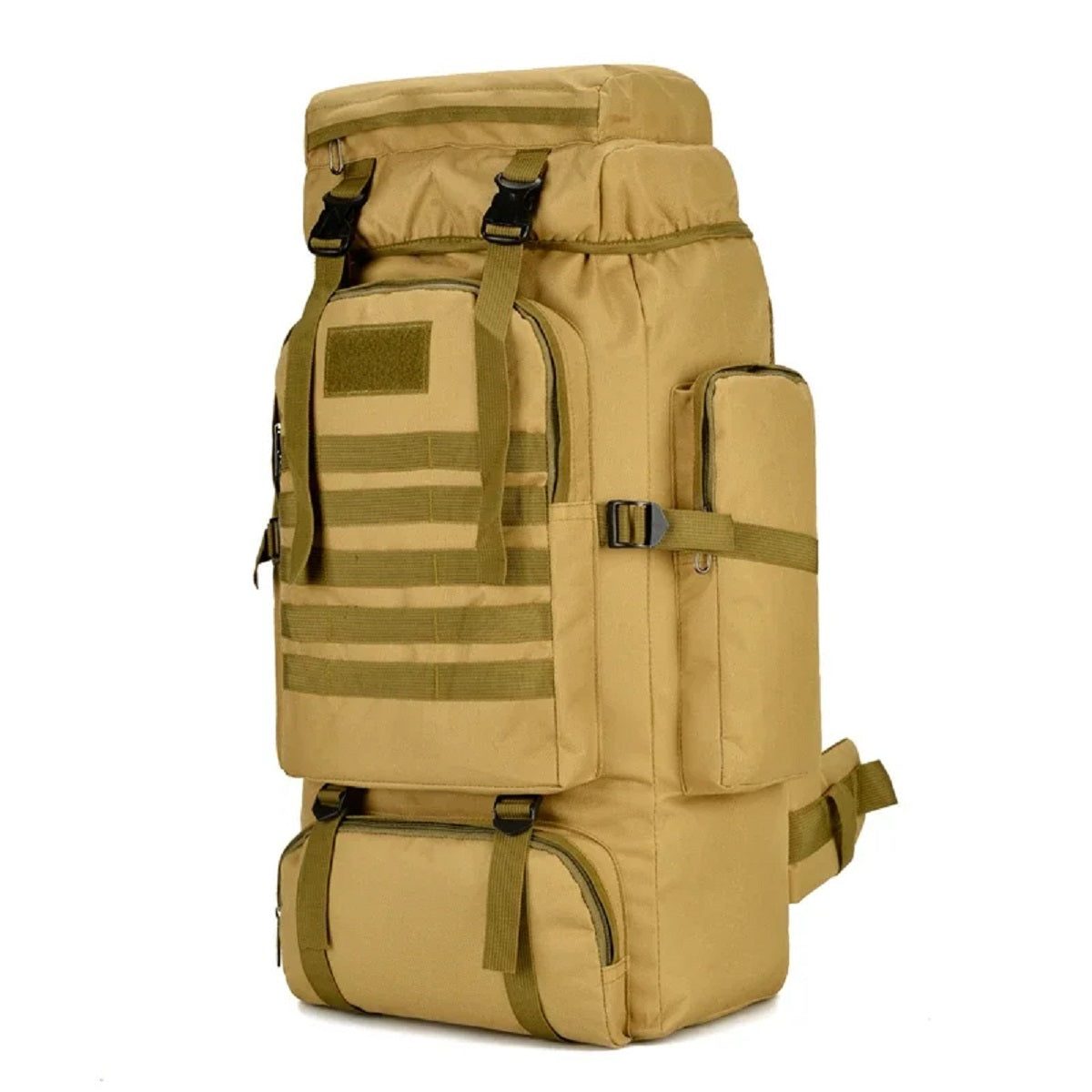 Mountaineering Tactical Hiking Backpack - Large Outdoor Travel And Climbing Bag