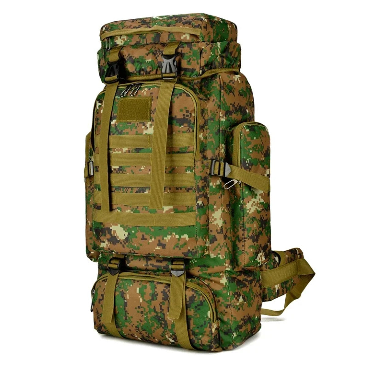 Mountaineering Tactical Hiking Backpack - Large Outdoor Travel And Climbing Bag