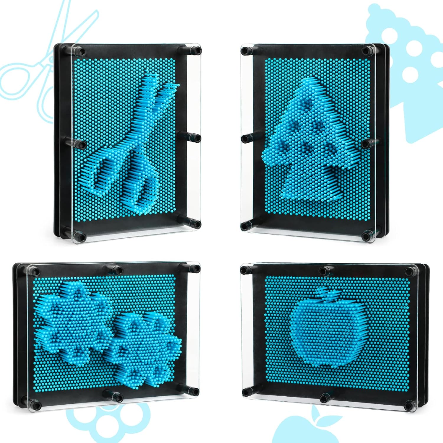 3D Clone Shape Pin Art Toy Classic Sculpture Board