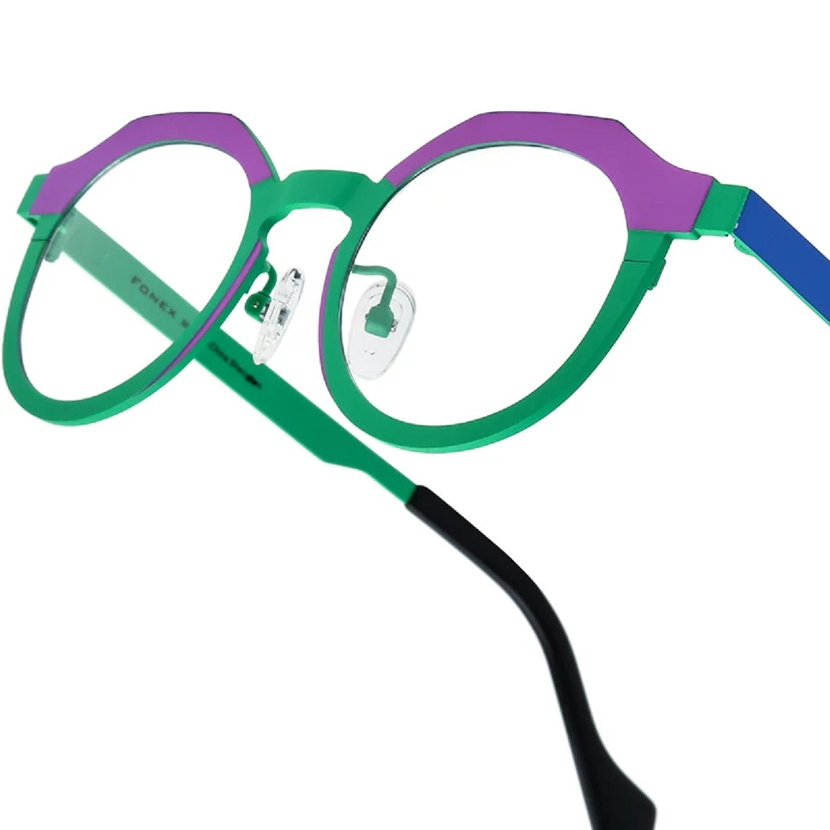 Pure Titanium Eyeglasses - Vintage Round Frame Retro Japanese Eyewear