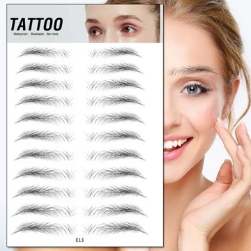 4D Hair-Like Eyebrow Tattoo
