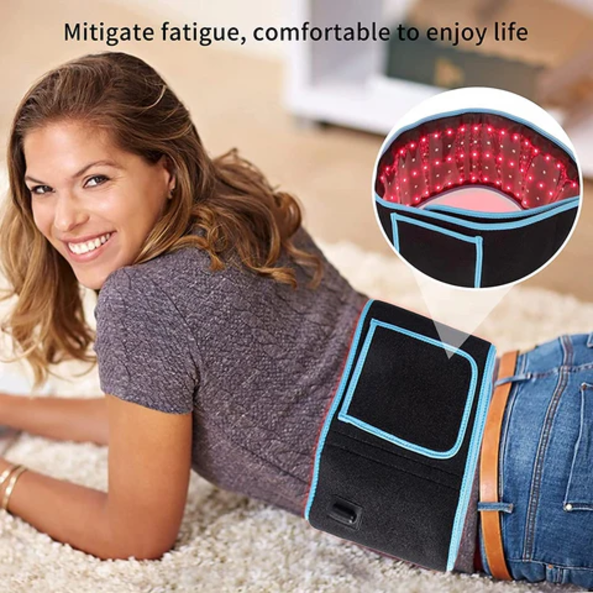 Red &infrared LED Light Therapy Belt