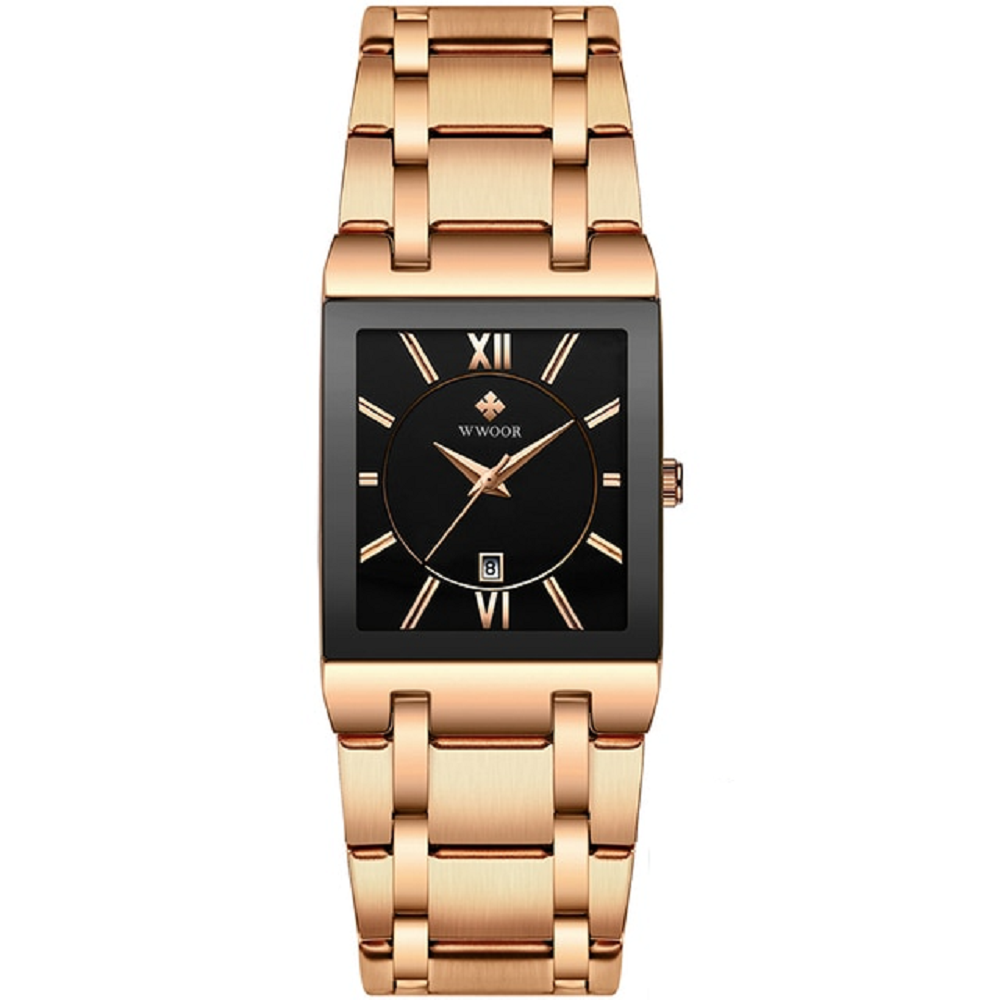 Men's Wristwatch Stainless Steel Waterproof Quartz Watches