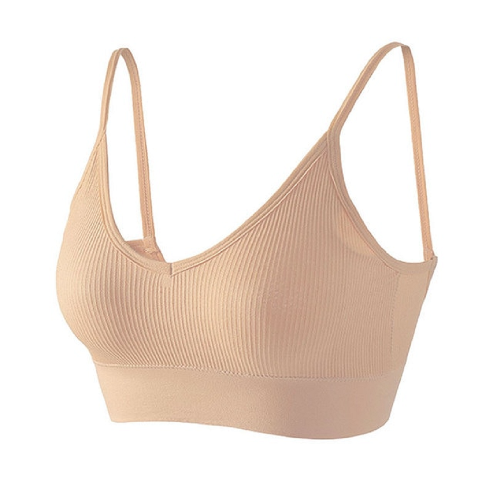 Women's Seamless Bralette Low Back Bra