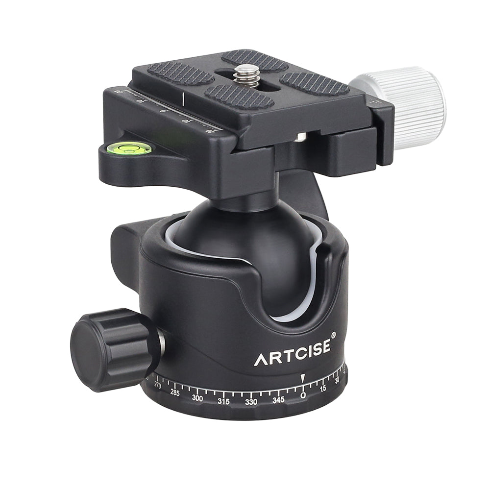 Tripod Ball Low Profile Head Panoramic Max Load 33.1 Lbs/33lbs