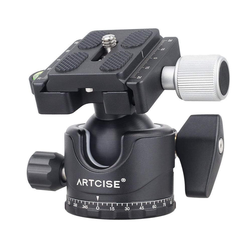 Tripod Ball Low Profile Head Panoramic Max Load 33.1 Lbs/33lbs