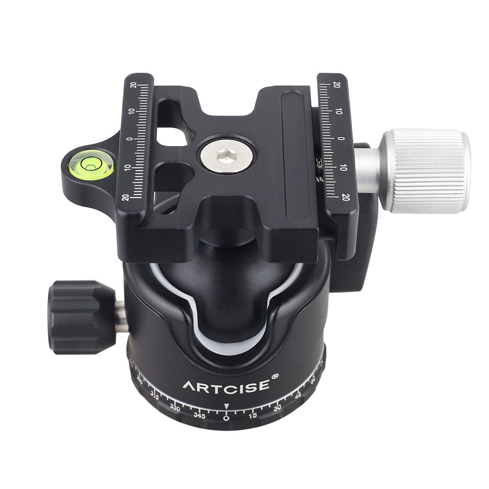 Tripod Ball Low Profile Head Panoramic Max Load 33.1 Lbs/33lbs