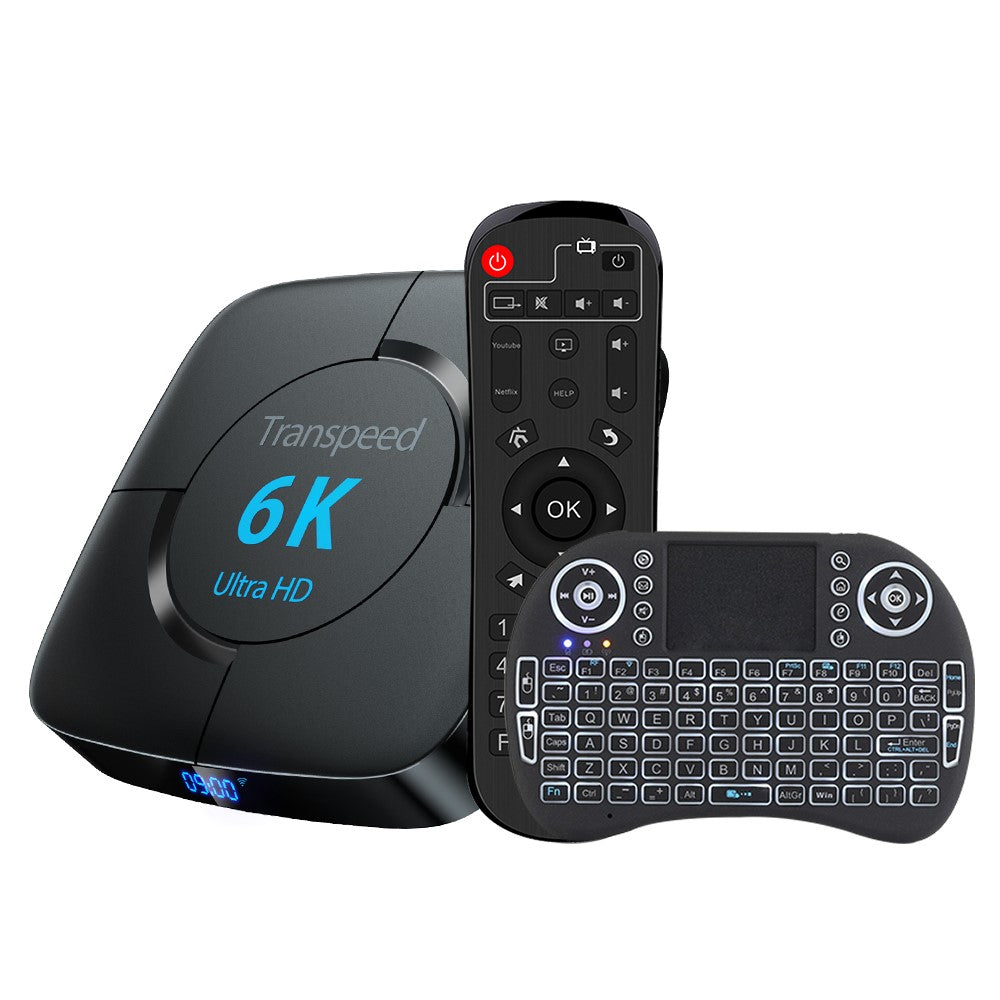 Voice Assistant Video TV Receiver WiFi 6K Box Set