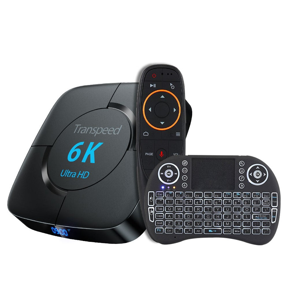 Voice Assistant Video TV Receiver WiFi 6K Box Set