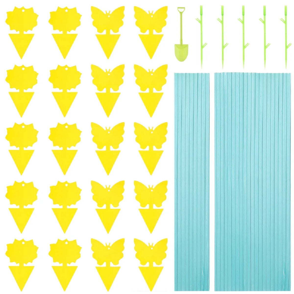 56 Pcs Garden Sticky Adhesive Insect Fruit Fly Trap