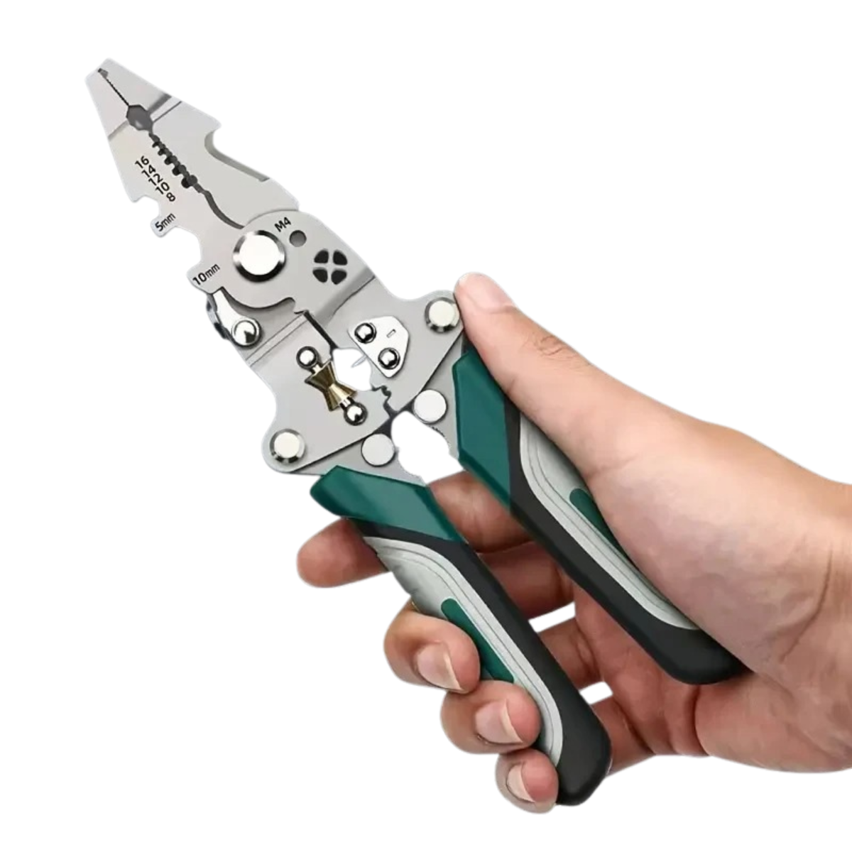 Wire Stripping Pliers - Multi-Function Electrician Tool with Crimping and Cutting