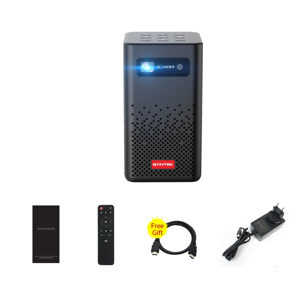 Mini Portable 4K Projector Smart Android WiFi Screenless TV