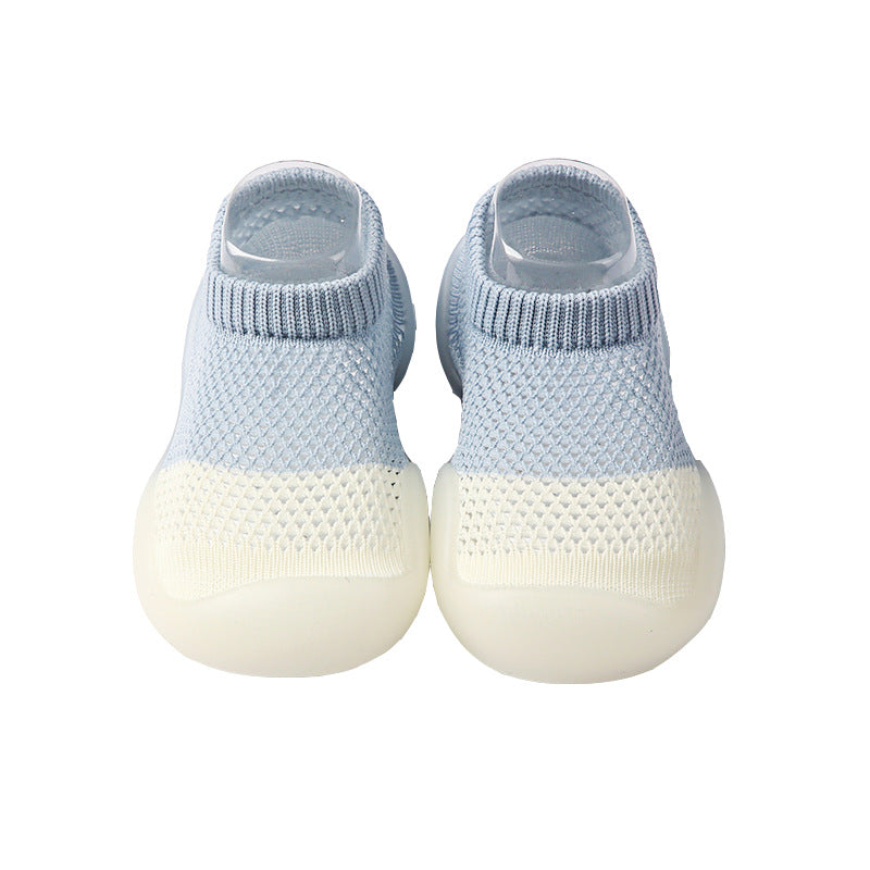 Baby First Shoes Knit Booties Anti-Slip